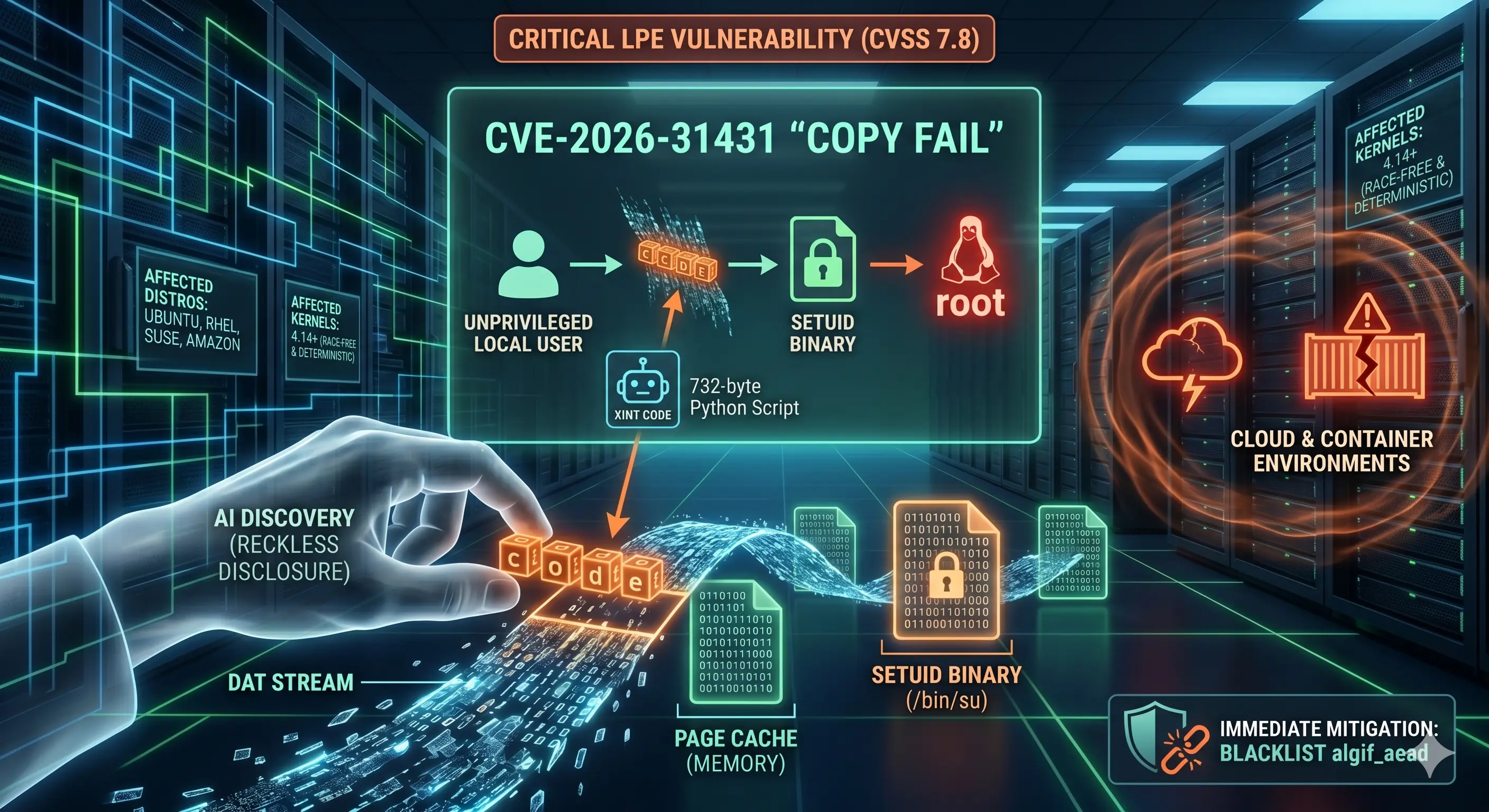CVE-2026-31431: Copy Fail - Fix it Now!